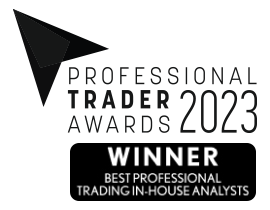 Best in-house analyst award (dark version)